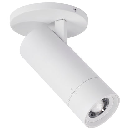 Nuvo 62-3503 15 Watt Beam Adjustable LED Monopoint, 27K/3K/35K/4K/5K CCT Selectable, 20-50 Degree Beam Angle