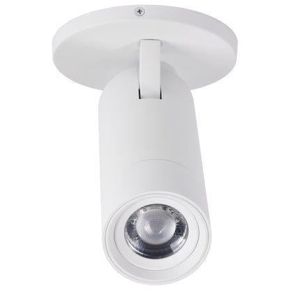 Nuvo 62-3503 15 Watt Beam Adjustable LED Monopoint, 27K/3K/35K/4K/5K CCT Selectable, 20-50 Degree Beam Angle