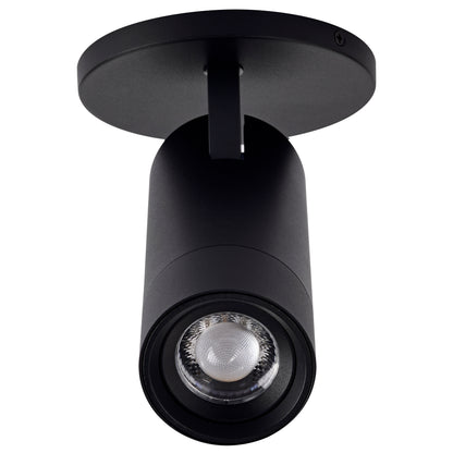 Nuvo 62-3504 15 Watt Beam Adjustable LED Monopoint, 27K/3K/35K/4K/5K CCT Selectable, 20-50 Degree Beam Angle