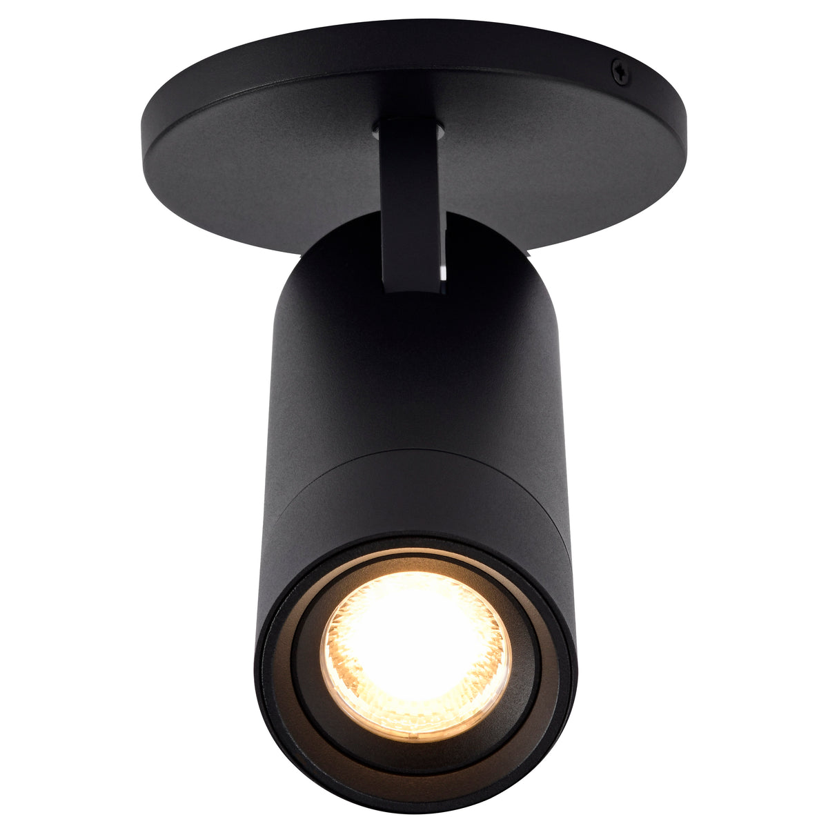 Nuvo 62-3504 15 Watt Beam Adjustable LED Monopoint, 27K/3K/35K/4K/5K CCT Selectable, 20-50 Degree Beam Angle