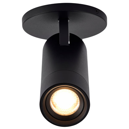 Nuvo 62-3504 15 Watt Beam Adjustable LED Monopoint, 27K/3K/35K/4K/5K CCT Selectable, 20-50 Degree Beam Angle