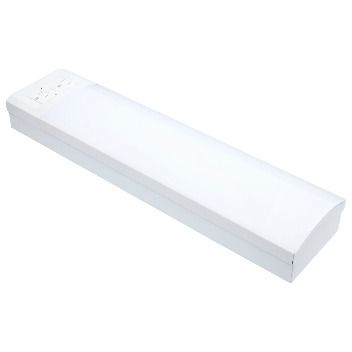 Nuvo 62-700 14 Watt 18 Inch LED Ceiling Wrap, Dual GFCI, 27K/30K/35K/40K/50K CCT Selectable