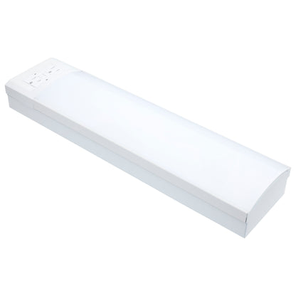 Nuvo 62-700 14 Watt 18 Inch LED Ceiling Wrap, Dual GFCI, 27K/30K/35K/40K/50K CCT Selectable