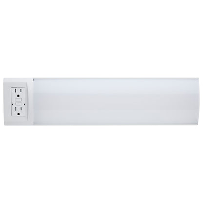 Nuvo 62-700 14 Watt 18 Inch LED Ceiling Wrap, Dual GFCI, 27K/30K/35K/40K/50K CCT Selectable