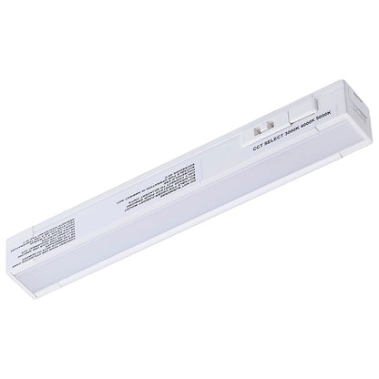 Nuvo 63-401 2 Watt 6-Inch LED Under Cabinet, 30K/40K/50K CCT Selectable, White Finish