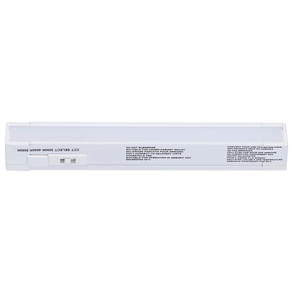 Nuvo 63-401 2 Watt 6-Inch LED Under Cabinet, 30K/40K/50K CCT Selectable, White Finish
