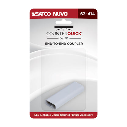 Nuvo 63-414 End-to-End Coupler, White Finish