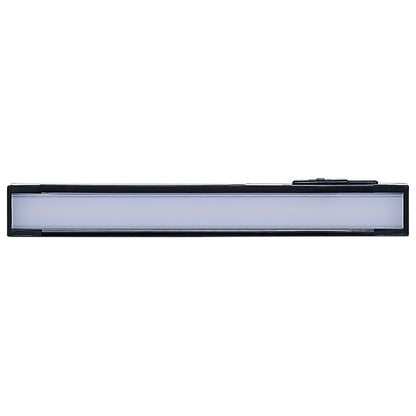 Nuvo 63-451 2 Watt 6-Inch LED Under Cabinet, 30K/40K/50K CCT Selectable, Black Finish