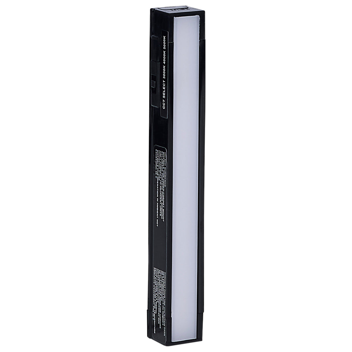 Nuvo 63-451 2 Watt 6-Inch LED Under Cabinet, 30K/40K/50K CCT Selectable, Black Finish