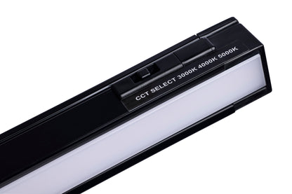 Nuvo 63-452 4 Watt 10-Inch LED Under Cabinet, 30K/40K/50K CCT Selectable, Black Finish 120 Volt