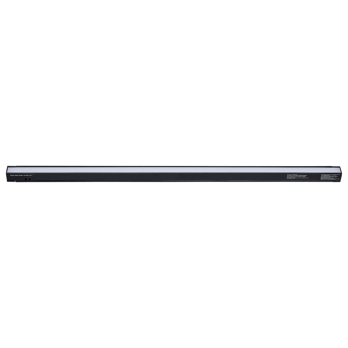 Nuvo 63-453 8 Watt 21-Inch LED Under Cabinet, 30K/40K/50K CCT Selectable, Black Finish
