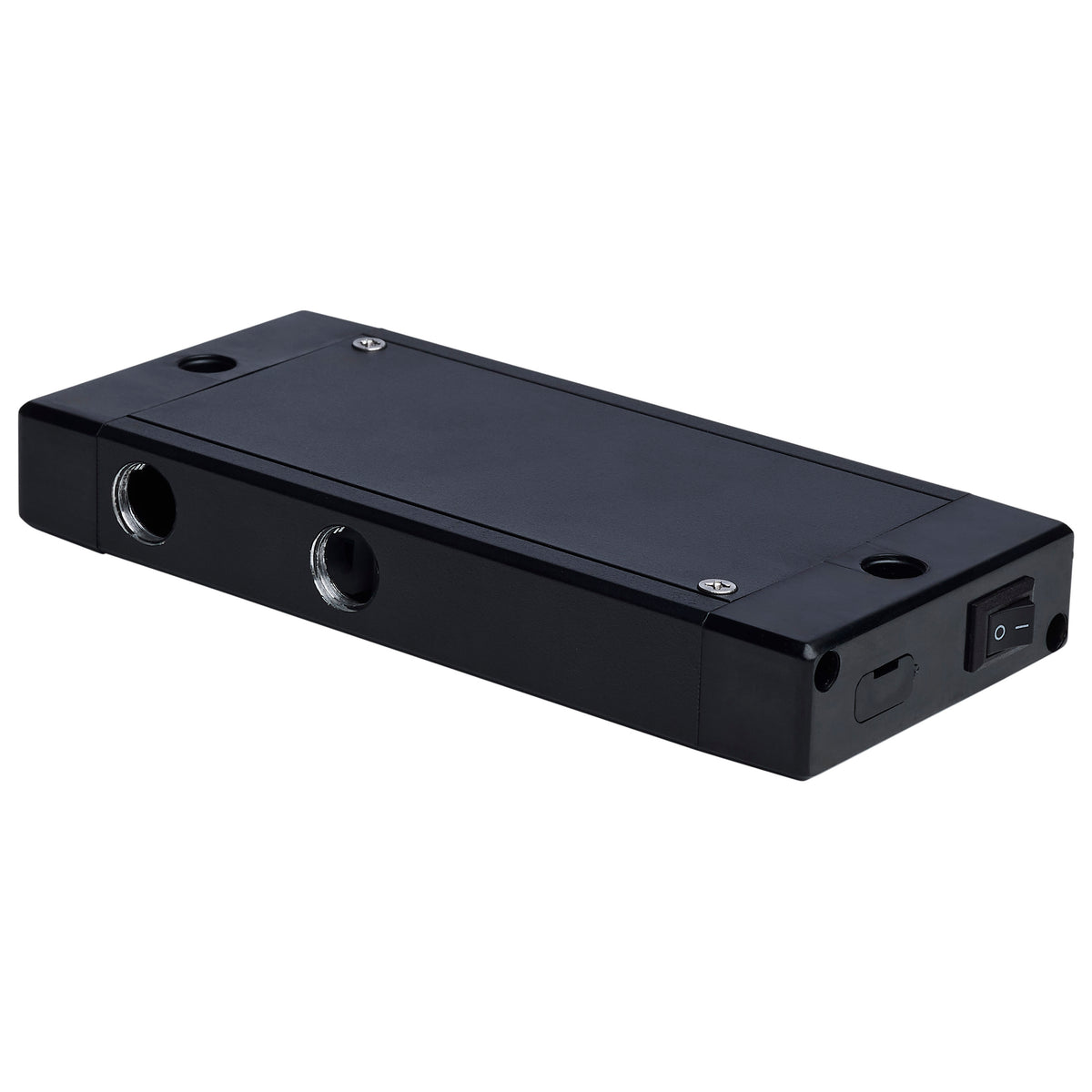 Nuvo 63-462 Junction Box with Switch, Black Finish