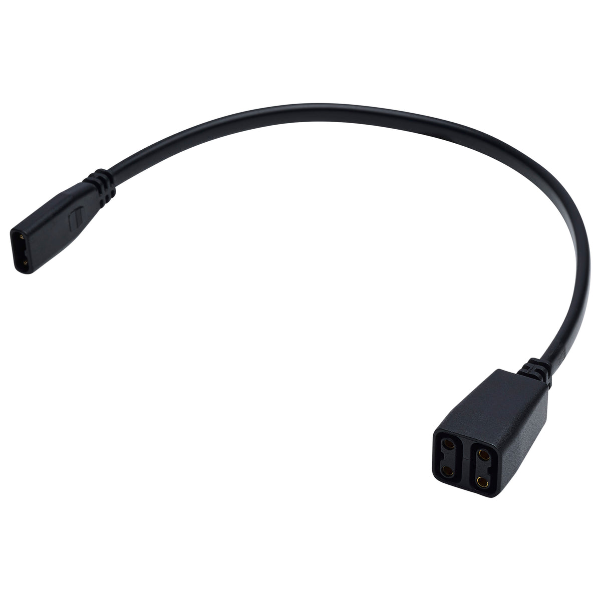 Nuvo 63-467 Cable Splitter, Single to Double, Black Finish