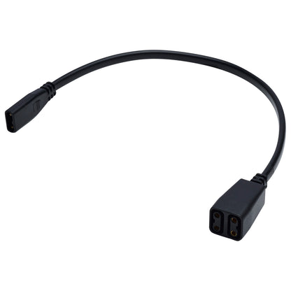 Nuvo 63-467 Cable Splitter, Single to Double, Black Finish