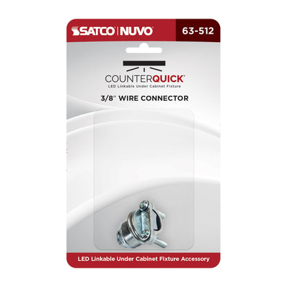 Nuvo 63-512 Under Cabinet LED 3/8 Inch Wire Connector