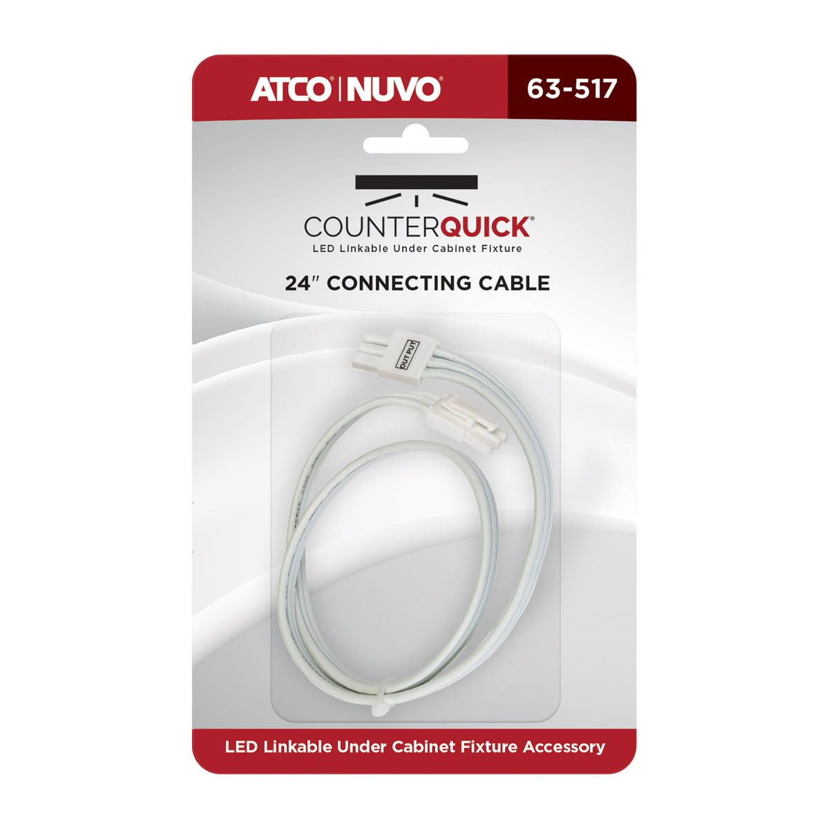 Nuvo 63-517 24 Inch Under Cabinet Linkable Cable
