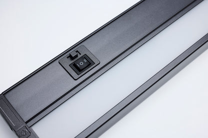 Nuvo 63-521 6.5 Watt 11-Inch LED Under Cabinet, 30K/40K/50K 3K/4K/5K CCT Selectable, Dark Bronze