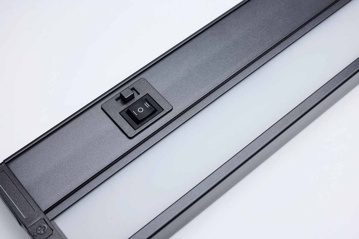 Nuvo 63-524 17 Watt 28-Inch LED Under Cabinet, 30K/40K/50K 3K/4K/5K CCT Selectable, Dark Bronze
