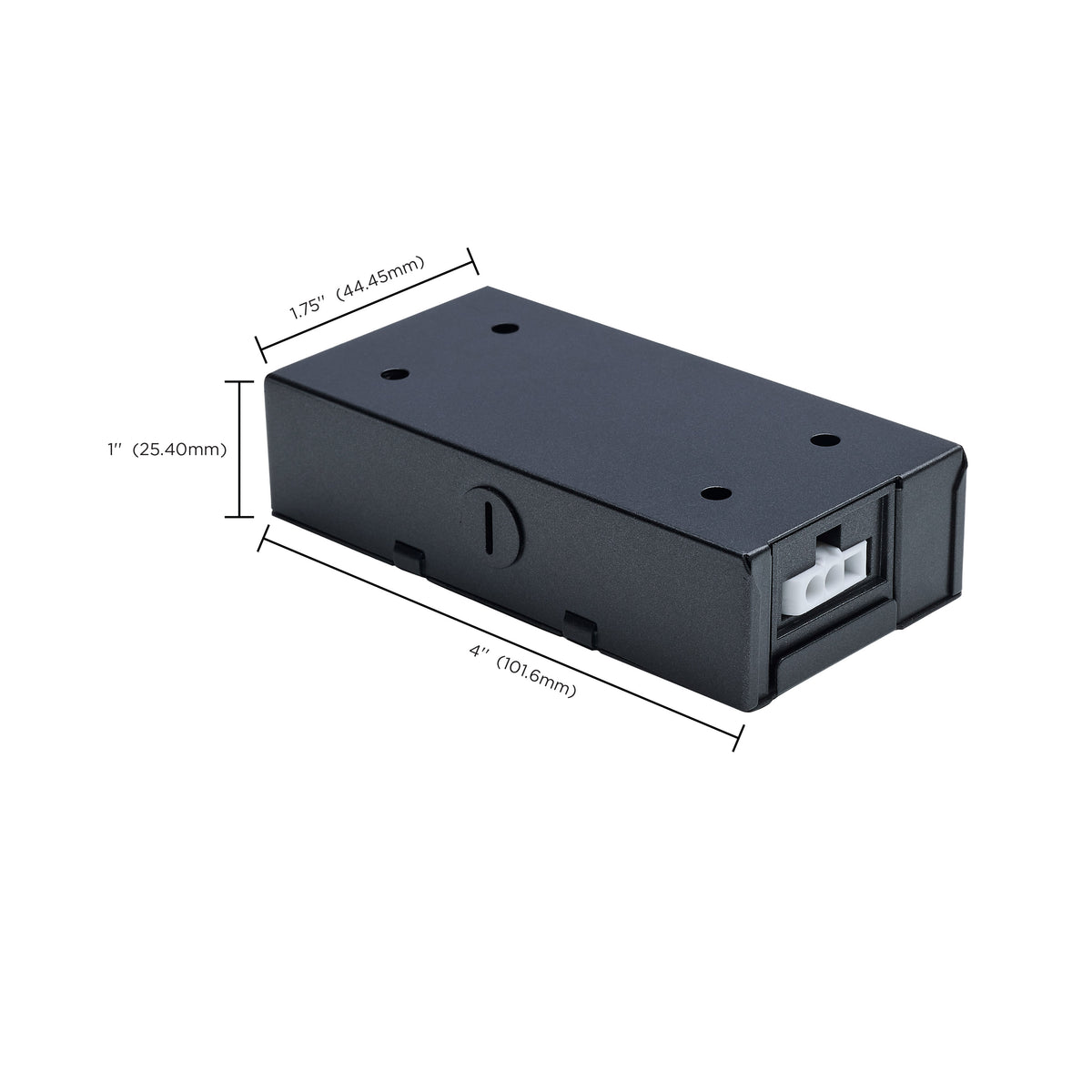 Nuvo 63-531 Under Cabinet Junction Box, Plastic, Dark Bronze