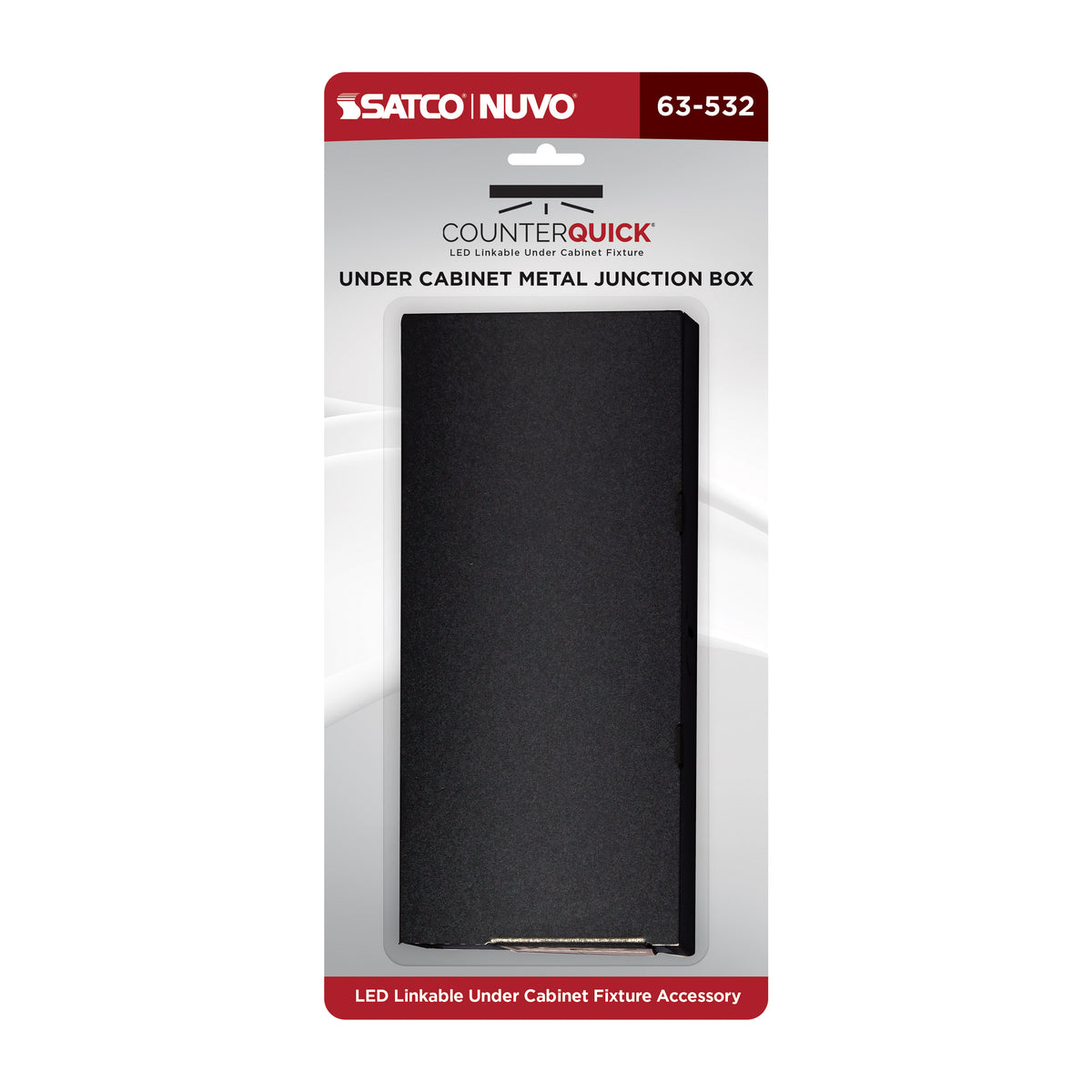 Nuvo 63-532 Under Cabinet Junction Box, Metal, Dark Bronze