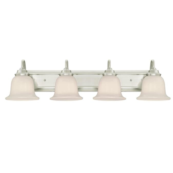 Westinghouse 6301900 Sconce Fixture 4 Light Wall Brushed Nickel Finish
