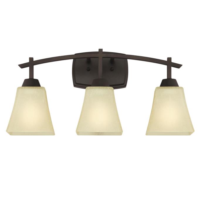 Westinghouse 6307500 Sconce Fixture 3 Light Wall Oil Rubbed Bronze