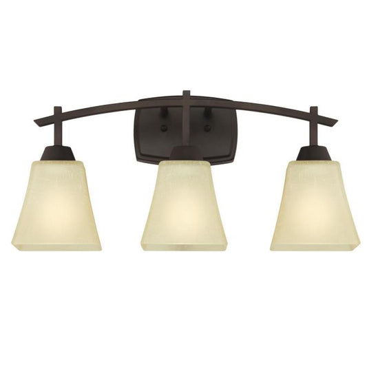 Westinghouse 6307500 Sconce Fixture 3 Light Wall Oil Rubbed Bronze