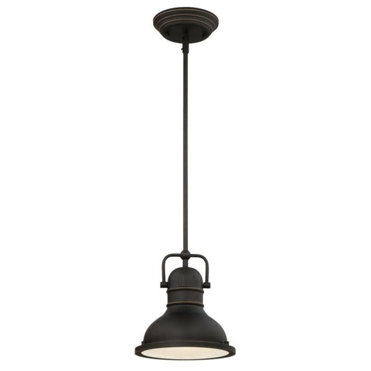Westinghouse 63082A Pendant Fixture 1 Light LED Mini Oil Rubbed Bronze