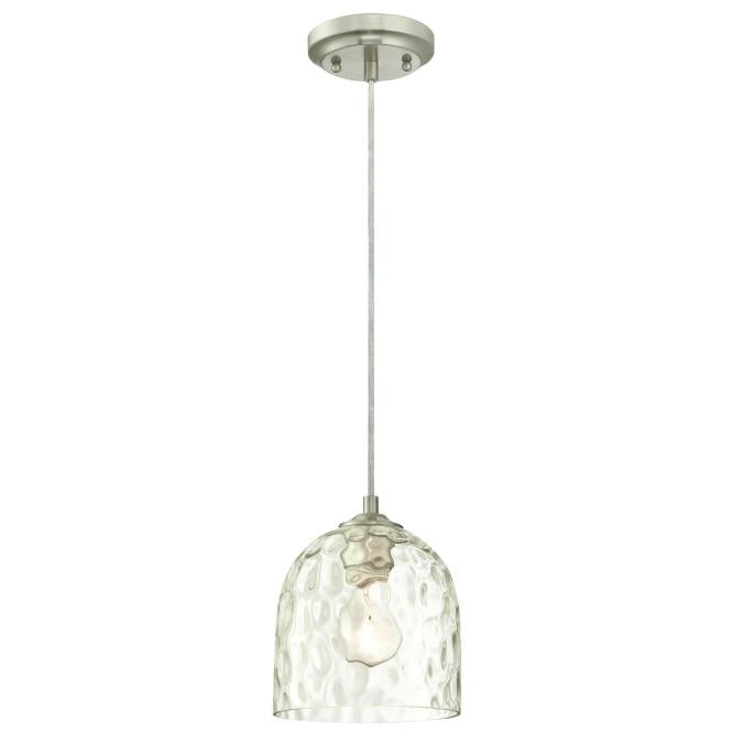 Westinghouse 6328800 Pendant Fixture 1 Light Mini Brushed Nickel