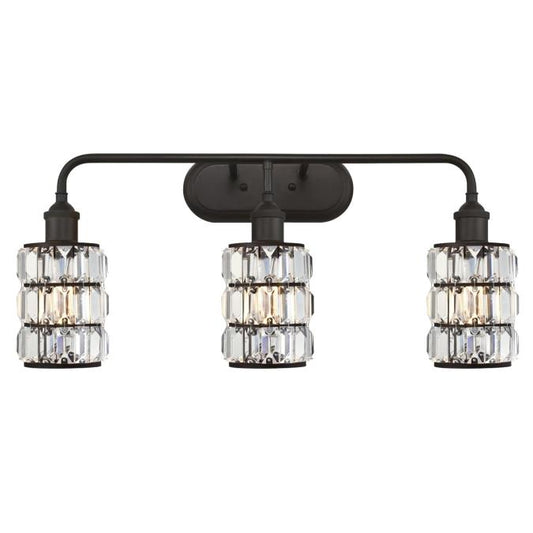 Westinghouse 6337900 Sconce Fixture 3 Light Wall Oil Rubbed Bronze