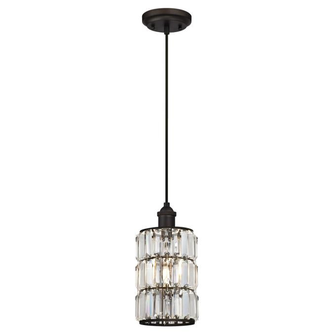 Westinghouse 6338400 Pendant Fixture 1 Light Mini Oil Rubbed Bronze