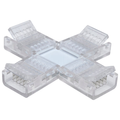 Nuvo 64-175 Starfish, 4-Way Tape Connector, 5 Pack
