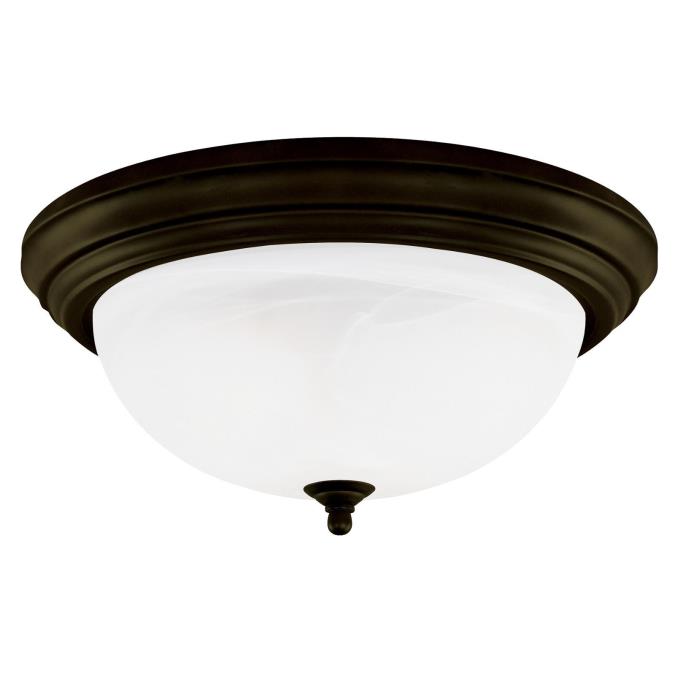 Westinghouse 6429200 Close-to-ceiling Fixture 3 Light Flush Oil Rubbed