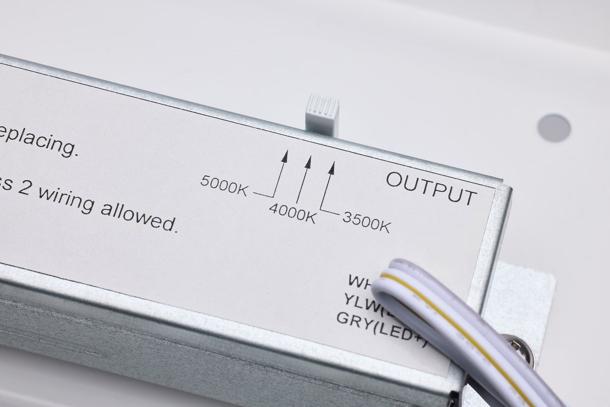 Nuvo 65-1030 15/20/25 Watt LED 2 Foot Retrofit Strip Light, 35K/4K/5K CCT Selectable, 120-277 Volt