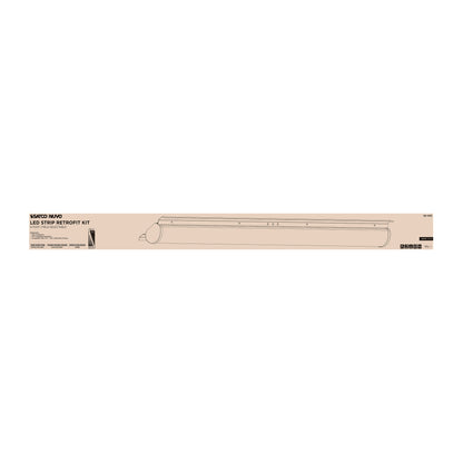Nuvo 65-1031 30/40/50 Watt LED 4 Foot Retrofit Strip Light, 35K/4K/5K CCT Selectable, 120-277 Volt