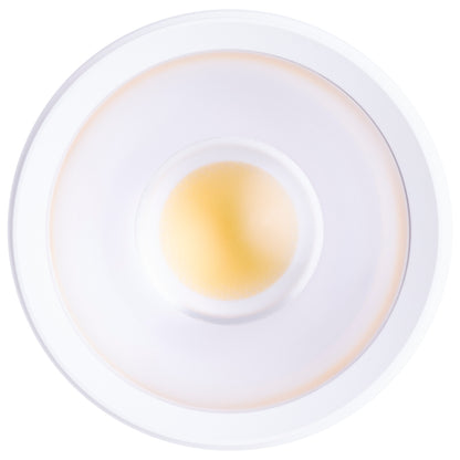 Nuvo 65-1050 35/28/21 Watt LED Cylinder Flush Mount, 3K/4K/5K CCT Selectable, White