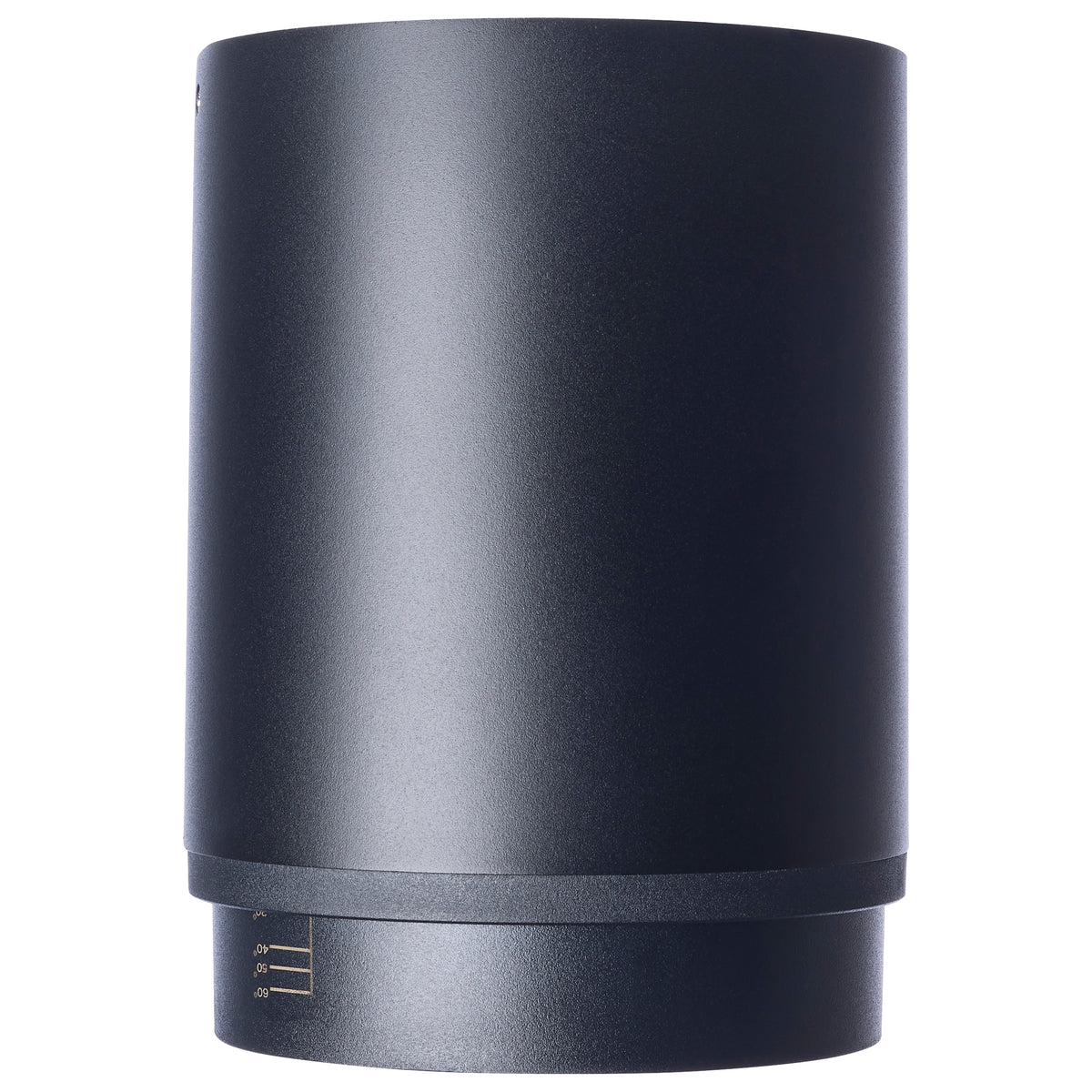 Nuvo 65-1051 35/28/21 Watt LED Cylinder Flush Mount, 3K/4K/5K CCT Selectable, Black