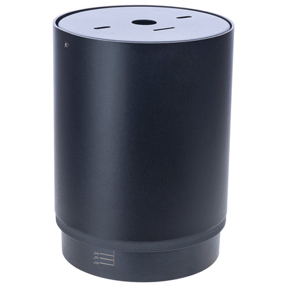 Nuvo 65-1051 35/28/21 Watt LED Cylinder Flush Mount, 3K/4K/5K CCT Selectable, Black