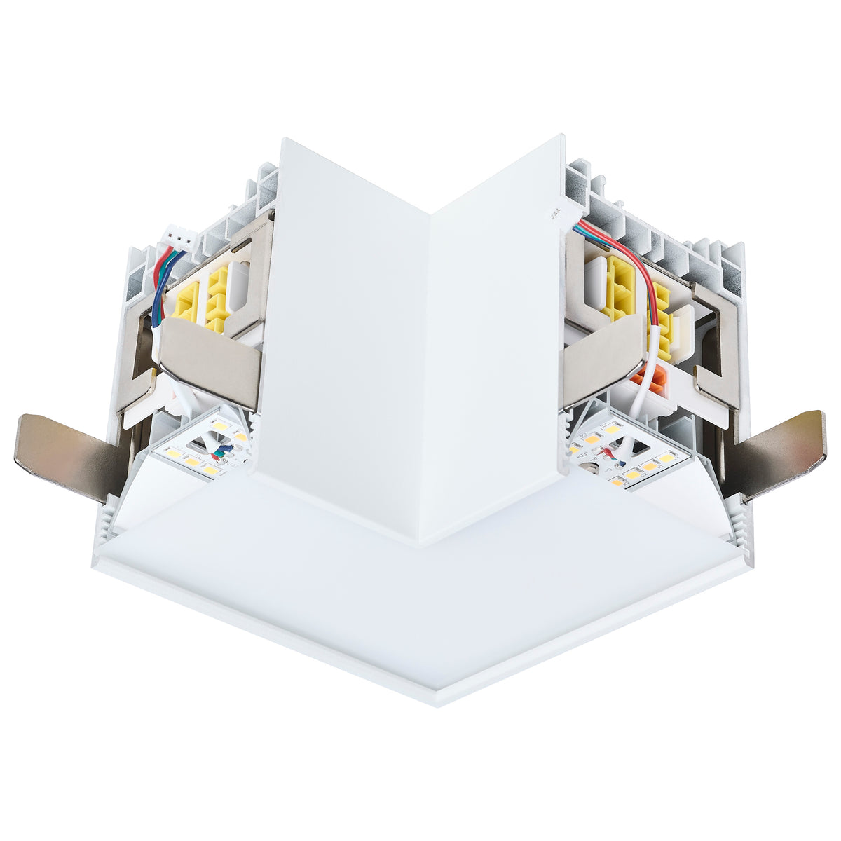 Nuvo 65-1183 Momentum, L-Connector for LED Linear System, White Finish