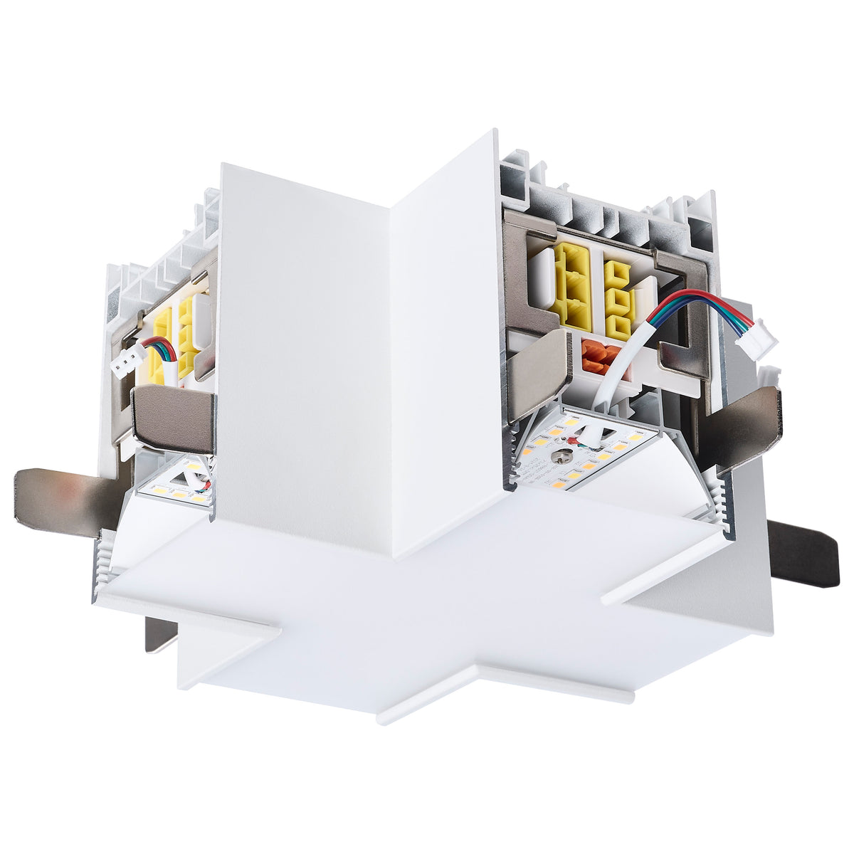 Nuvo 65-1184 Momentum, X-Connector for LED Linear System, White Finish
