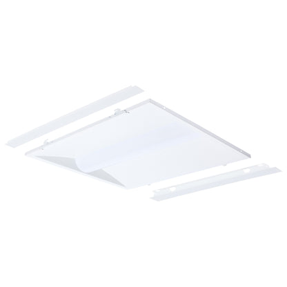 Nuvo 65-1301 40/30/20 Watt LED 2x2 Center Basket Troffer Retrofit Kit, 35K/4K/5K CCT, Dimmable