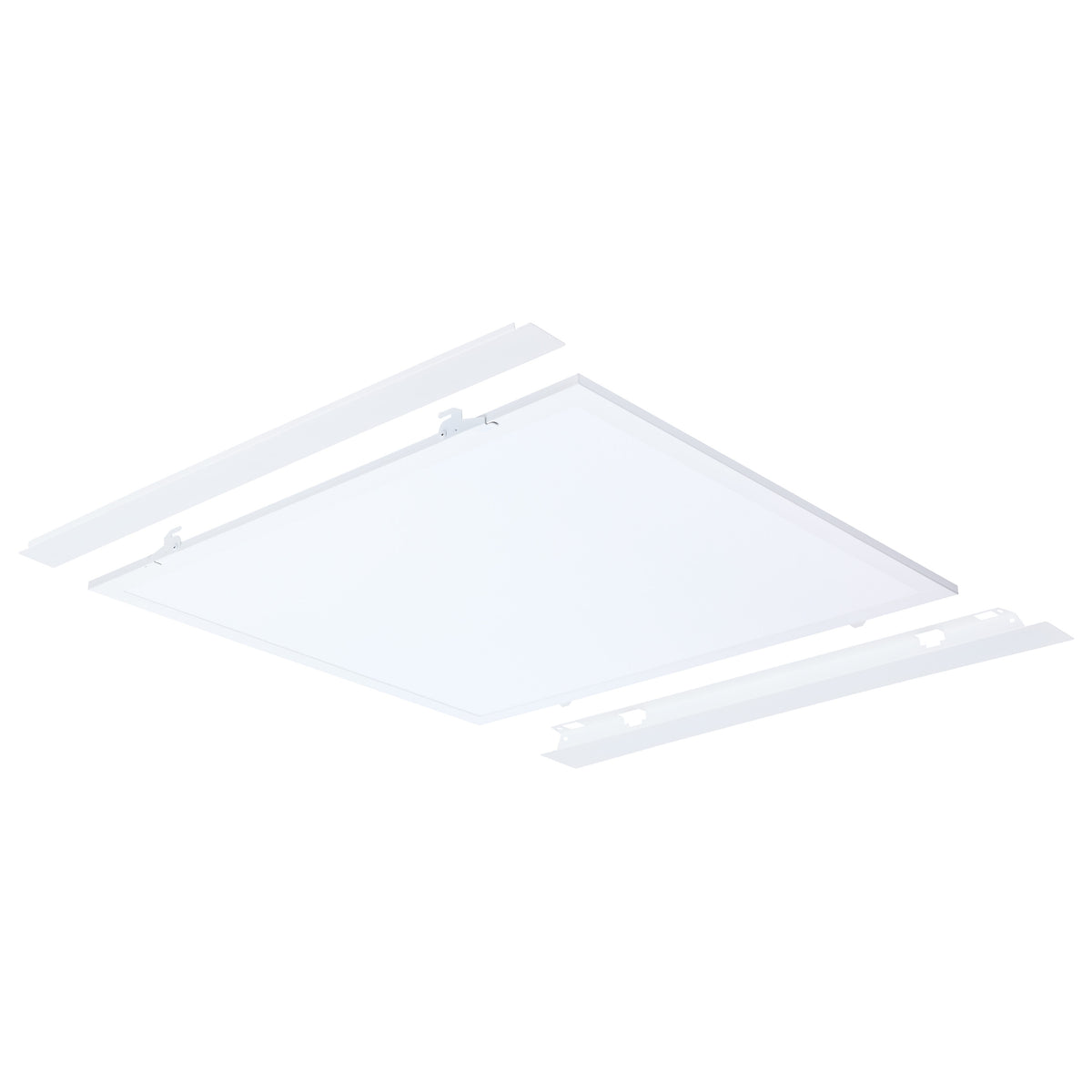 Nuvo 65-1321 40/30/20 Watt LED 2x2 Flat Panel Troffer Retrofit Kit, 35K/4K/5K CCT, Dimmable