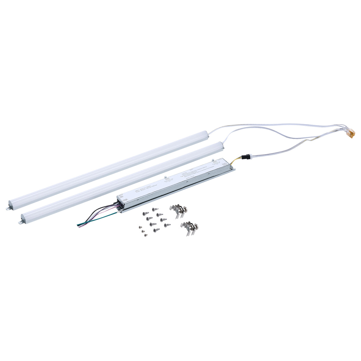 Nuvo 65-1330 40W/35W/30W/25W/20W Wattage Selectable LED Light Bar Retrofit Kit, 3000K/3500K/4000K/5000K/6500K CCT Selectable, 2-Bars