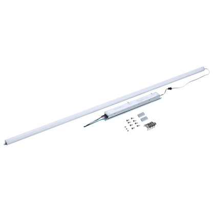 Nuvo 65-1333 30W/25W/20W/15W/10W Wattage Selectable LED Light Bar Retrofit Kit, 3000K/3500K/4000K/5000K/6500K CCT Selectable, 1-Bar