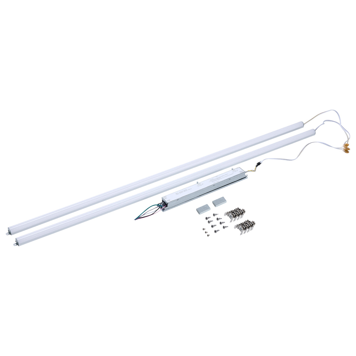 Nuvo 65-1334 50W/45W/40W/35W/30W Wattage Selectable LED Light Bar Retrofit Kit, 3000K/3500K/4000K/5000K/6500K CCT Selectable, 2-Bars