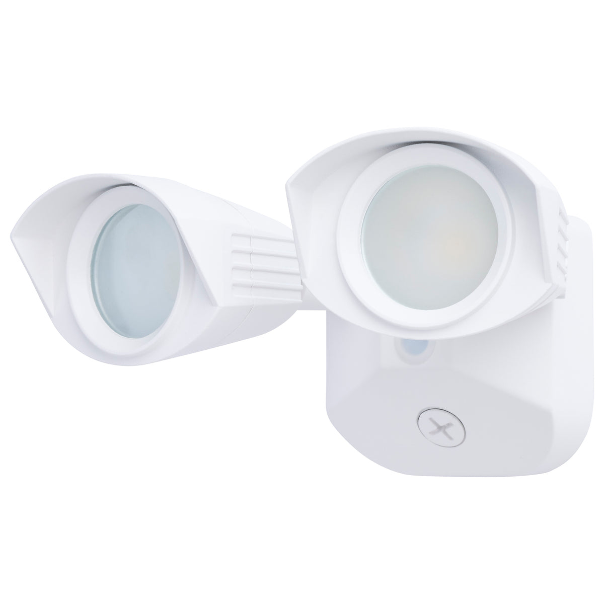 Nuvo 65-1400 20 Watt LED Dual Head Security Flood Light, 7.64 x 7.05 x 4.65, 80 CRI