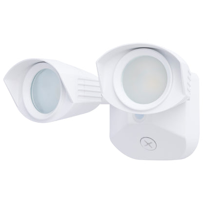 Nuvo 65-1400 20 Watt LED Dual Head Security Flood Light, 7.64 x 7.05 x 4.65, 80 CRI