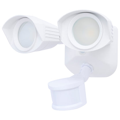 Nuvo 65-1401 20 Watt LED Dual Head Security Flood Light, 7.64 x 7.05 x 5.00, 80 CRI