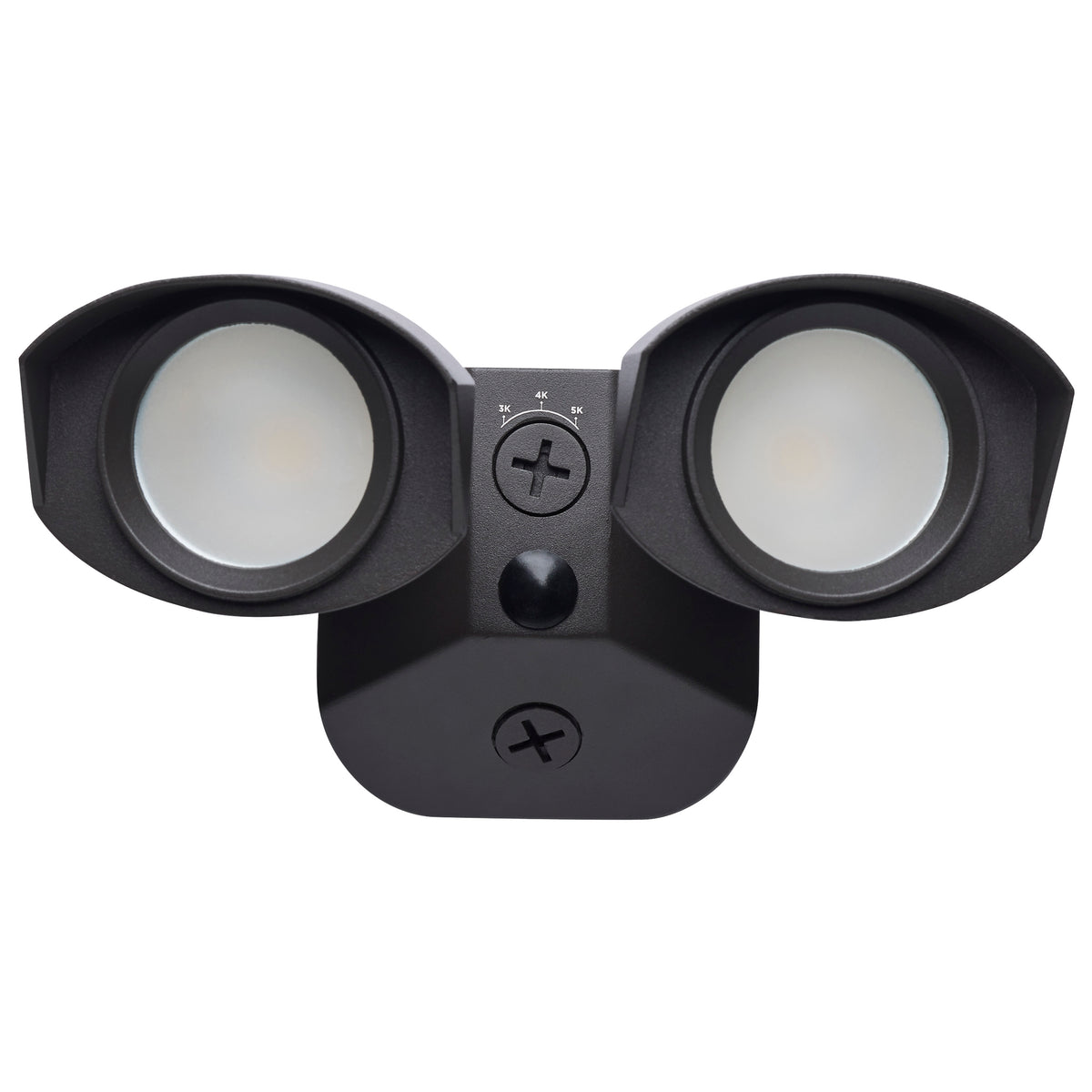 Nuvo 65-1402 20 Watt LED Dual Head Security Flood Light, 7.64 x 7.05 x 4.65, 80 CRI