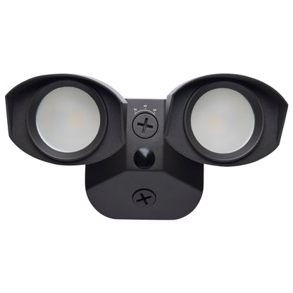 Nuvo 65-1402 20 Watt LED Dual Head Security Flood Light, 7.64 x 7.05 x 4.65, 80 CRI
